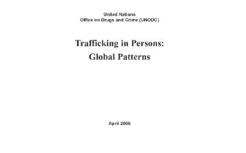 Trafficking in Persons: Global Pattern