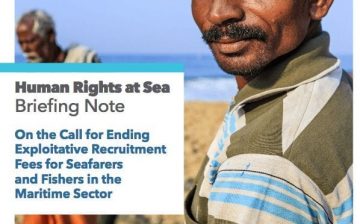 Ending Exploitative Recruitment Fees for Seafarers and Fishers in the Maritime Sector