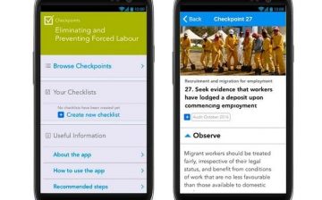 Eliminating and Preventing Forced Labor: Checkpoints App