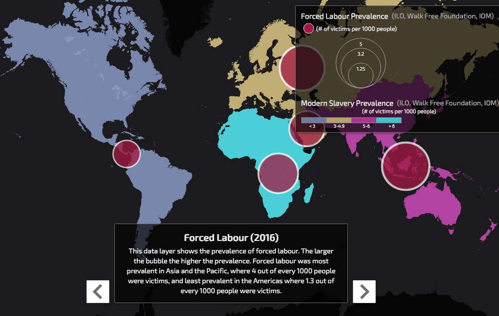 Modern Slavery Data Stories