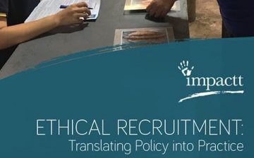 ETHICAL RECRUITMENT: TRANSLATING POLICY INTO PRACTICE