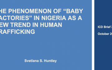 The Phenomenon of “Baby Factories” in Nigeria as a New Trend in Human Trafficking