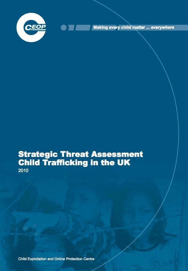 Strategic Threat Assessment: Child Trafficking in the UK 2010