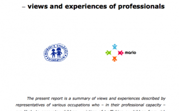 The issue of child trafficking in Poland – views and experiences of professionals