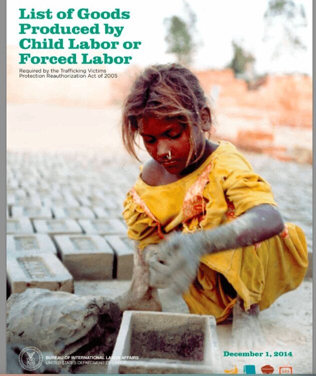 List of Goods Produced by Child Labor or Forced Labor