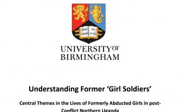 Child Soldiers: Rhetoric and Realities