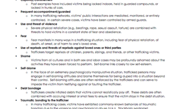 In Their Shoes: Understanding Victims’ Mindsets and Common Barriers to Victim Identification