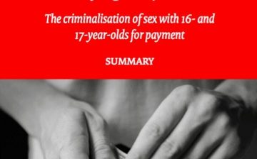 Paying the price: The criminalisation of sex with 16- and 17-year-olds for payment