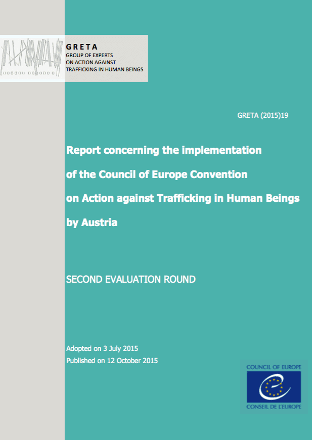 Report concerning the implementation of the Council of Europe Convention on Action against Trafficking in Human Beings by Austria