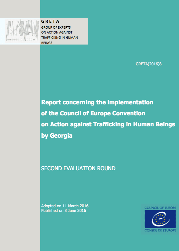 Report concerning the implementation of the Council of Europe Convention on Action against Trafficking in Human Beings by Georgia