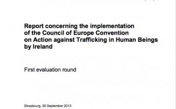 Report concerning the implementation of the Council of Europe Convention on Action against Trafficking in Human Beings by Ireland