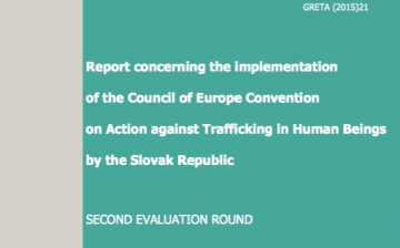 Report concerning the implementation of the Council of Europe Convention on Action against Trafficking in Human Beings by the Slovak Republic
