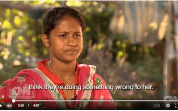 Watch police raid human traffickers in India