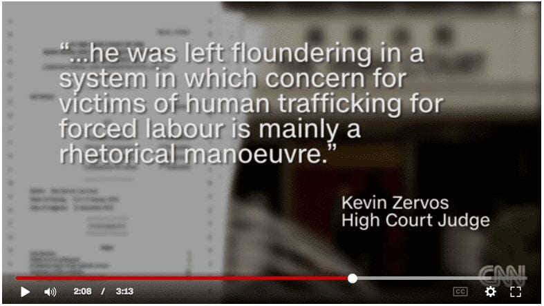 Escaping slavery in Hong Kong
