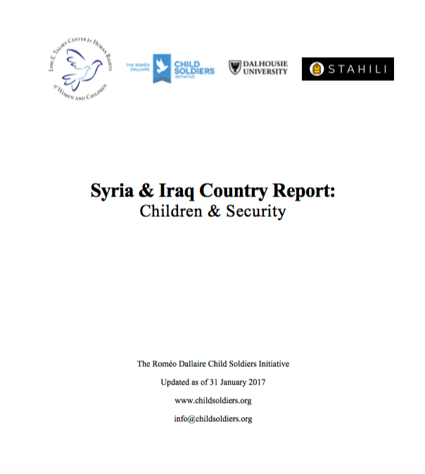 Syria and Iraq Country Report: Children & Security