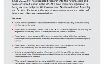 Forced Labour in the United Kingdom