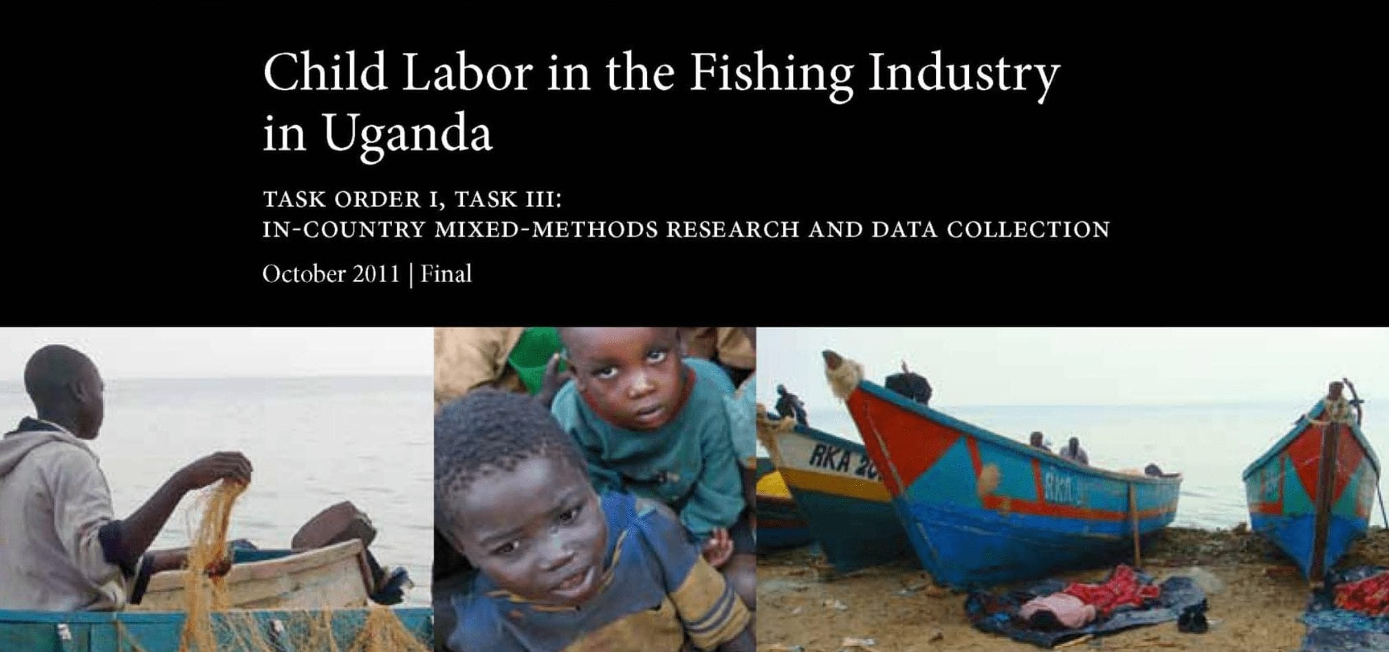 Child labor in the fishing industry in Uganda