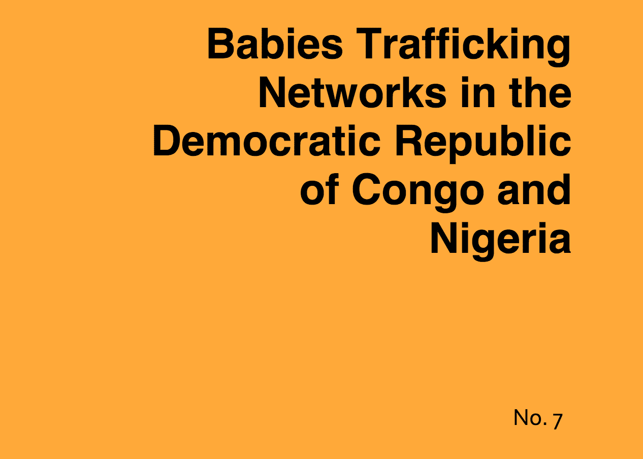 Babies Trafficking Networks in the Democratic Republic of Congo and Nigeria