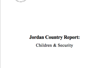 Jordan Country Report: Children and Security