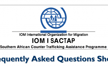 Frequently Asked Questions Sheet – Southern African Counter Trafficking Assistance Programme