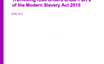 Guidance on Slavery and Trafficking Prevention Orders and Slavery and Trafficking Risk Orders under Part 2 of the Modern Slavery Act 2015