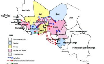 An overview of human trafficking, especially child trafficking, in Sierra Leone, Liberia, and Guinea.