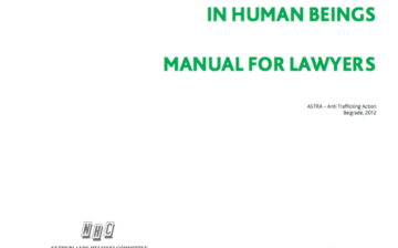 Trafficking in human beings – Manual for Lawyers