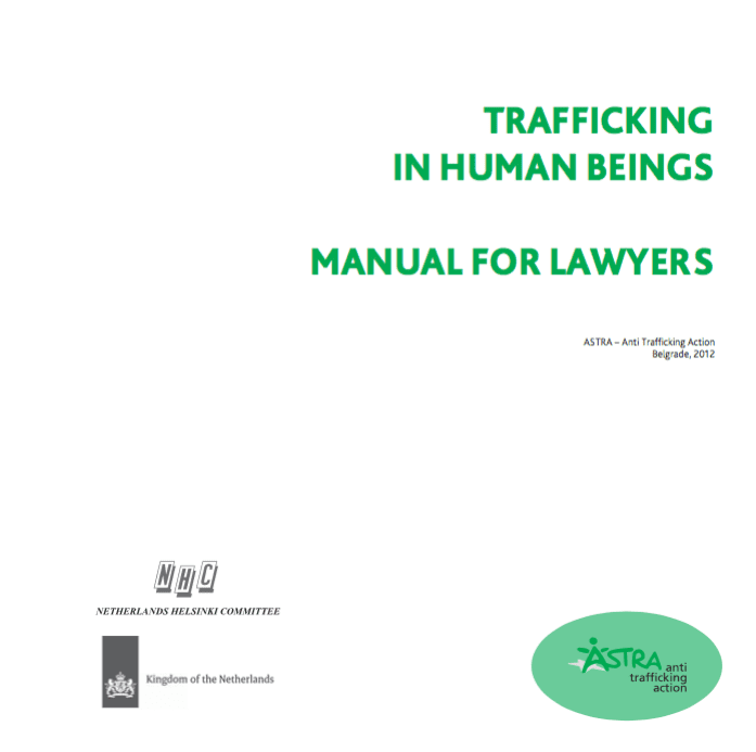 Trafficking in human beings – Manual for Lawyers
