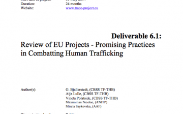 Review of EU Projects – Promising Practices in Combatting Human Trafficking