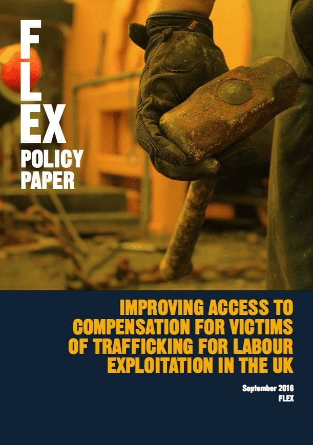 Policy Paper: Improving Access to Compensation for Victims of Trafficking for Labour Exploitation in the UK