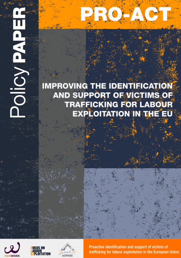 Improving the Identification and Support of Victims of Trafficking for Labour Exploitation in the EU