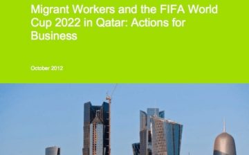 Migrant Workers and the FIFA World Cup 2022 in Qatar: Actions for Business