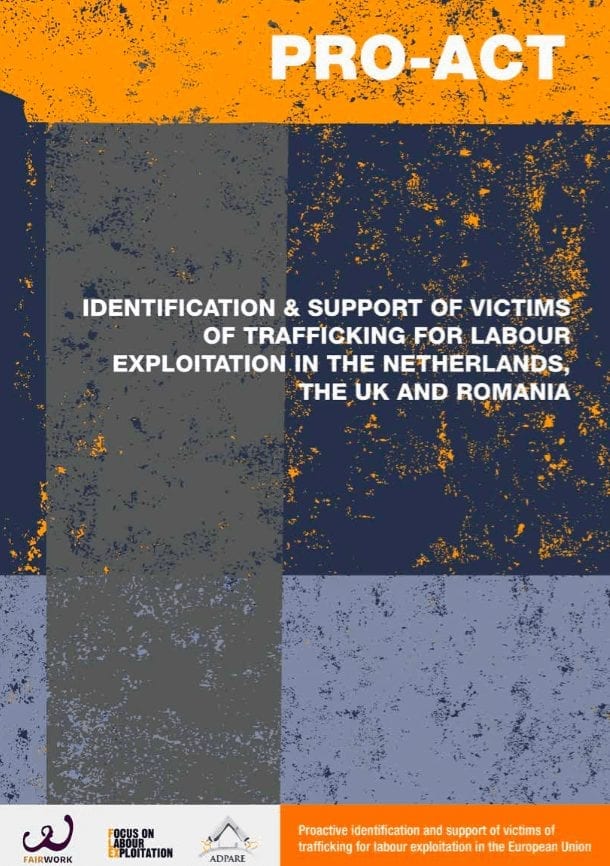 Identification & Support of Victims of Trafficking For Labour Exploitation in the Netherlands, the UK and Romania