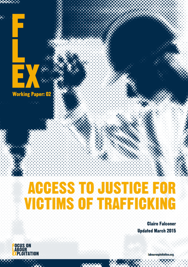 Access to Justice for Victims of Human Trafficking