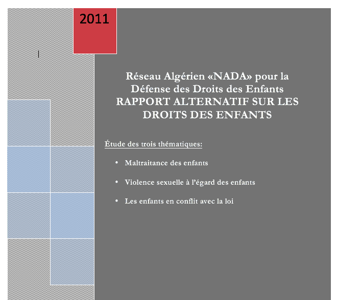 Rapport Alternatif sur les Droits des Enfants