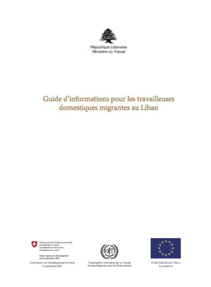 Guide d’Informations pour les Travailleuses Domestiques Migrantes au Liban