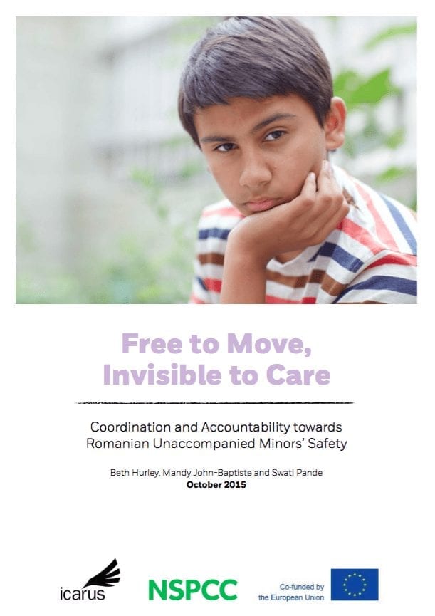 Free to move, invisible to care: Coordination and accountability towards Romanian unaccompanied minors’ safety
