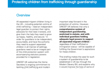 Protecting children from trafficking through guardianship