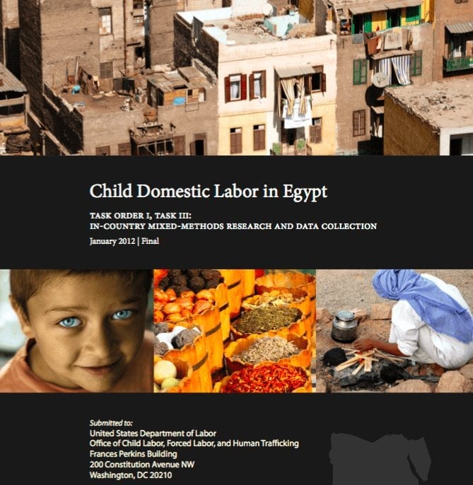 Child Domestic Labor in Egypt