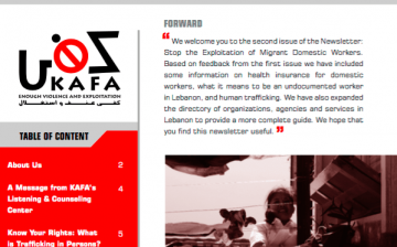 Stop the Exploitation of Migrant Domestic Workers: Newsletter Issue No. 2