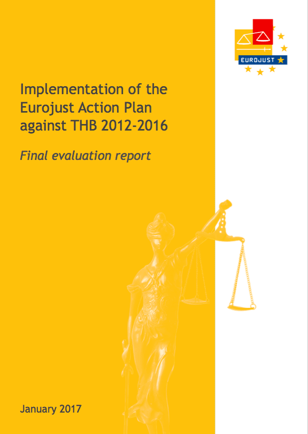 Implementation of the Eurojust Action Plan against THB 2012-2016