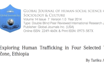 Exploring Human Trafficking in Four Selected Woredas of Jimma Zone, Ethiopia
