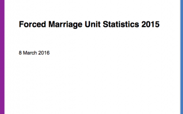 Forced Marriage Unit Statistics 2015