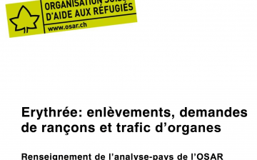 Erythrée: enlèvements, demandes de rançons et trafic d’organes