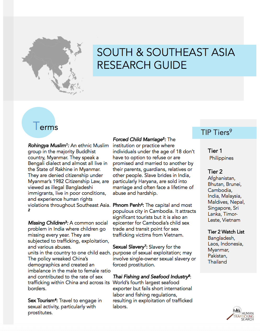 South and Southeast Asia Research Guide, 2017