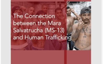 The Connection between the Mara Salvatrucha (MS-13) and Human Trafficking