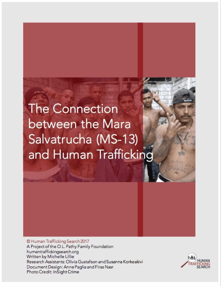 The Connection between the Mara Salvatrucha (MS-13) and Human Trafficking