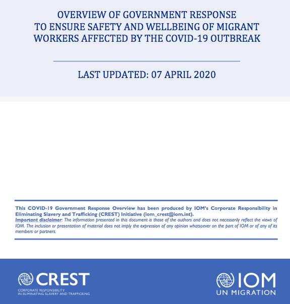 COVID-19 and Migrant Workers