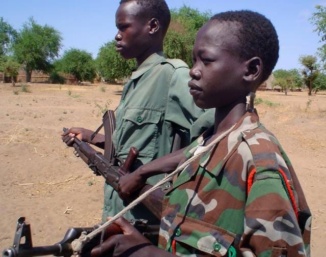 children in armed conflict statistics