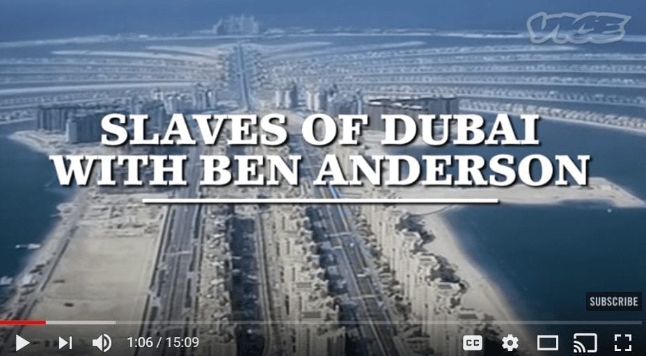 Escravos de Dubai (vídeo)